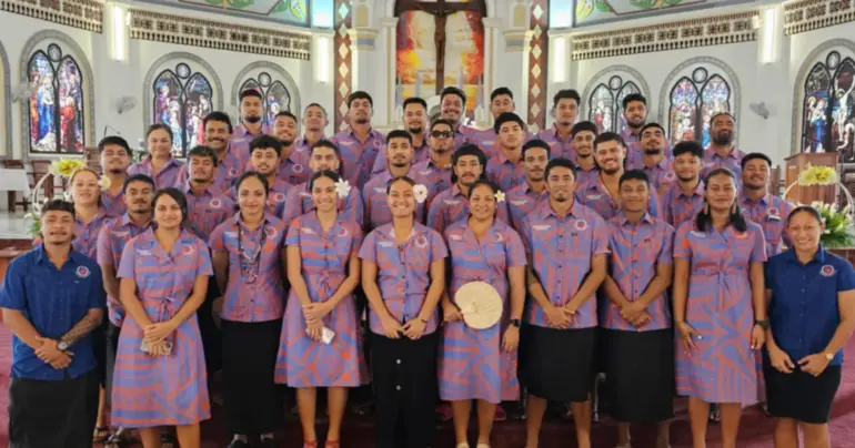 Samoa arrives for tag tournament