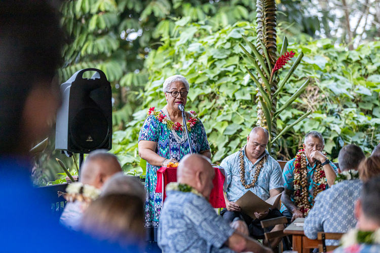 P.M. Fiame's address to SW Pacific Heads of Maritime Forces Meeting