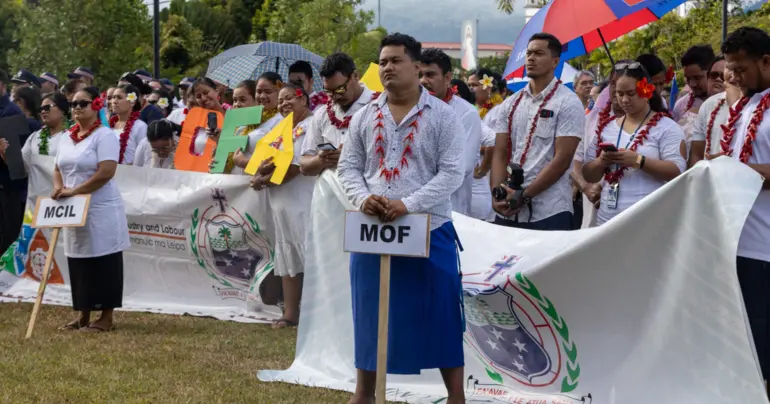 A drug-free public service, and leading by example