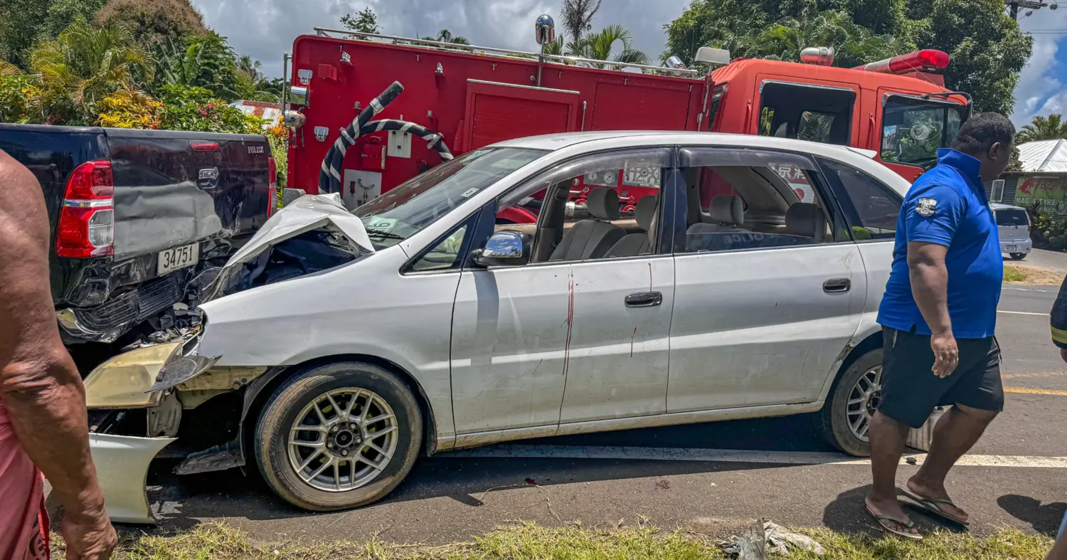 Samoa Observer | Sunday crash lands two in hospital