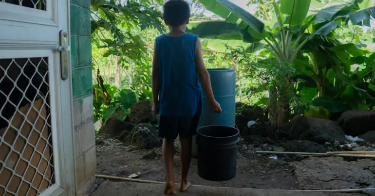 Why is accessing water and electricity so hard for these Vaitele-tai residents?