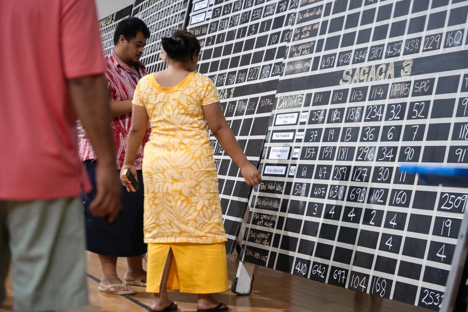Salega 1 and Anoamaa to be counted Thursday