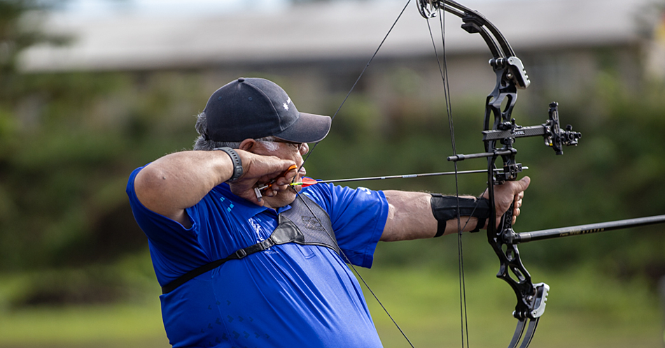 P.M. Tuilaepa draws crowd to Pacific Games archery