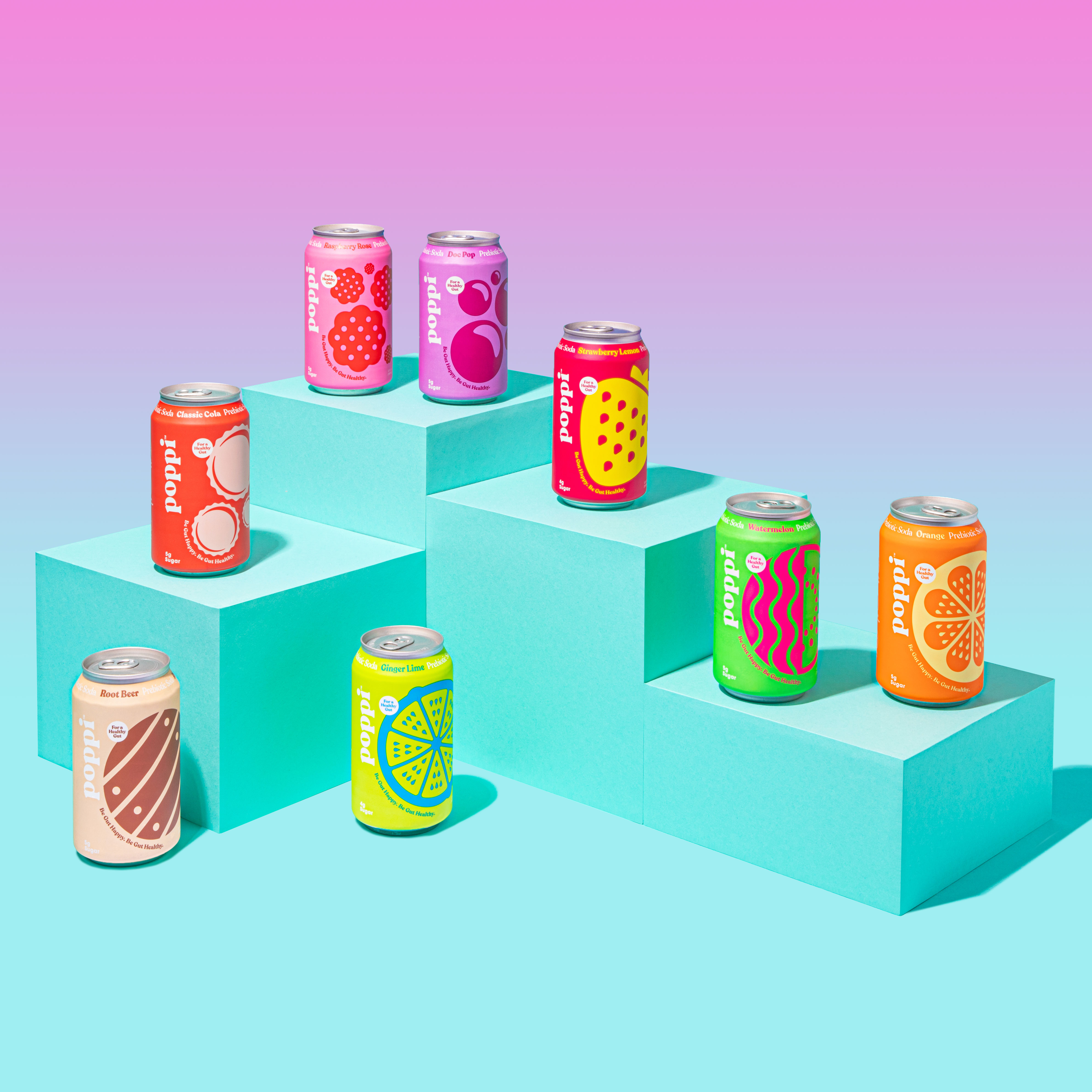 Leading Prebiotic Soda Brand Poppi Announces Celebrity Investment Round Led by Halsey, Ellie Goulding, Kevin Love, Olivia Munn and More