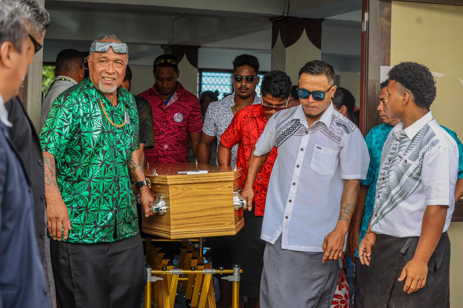 Tears shed as bodies of four arrive home 