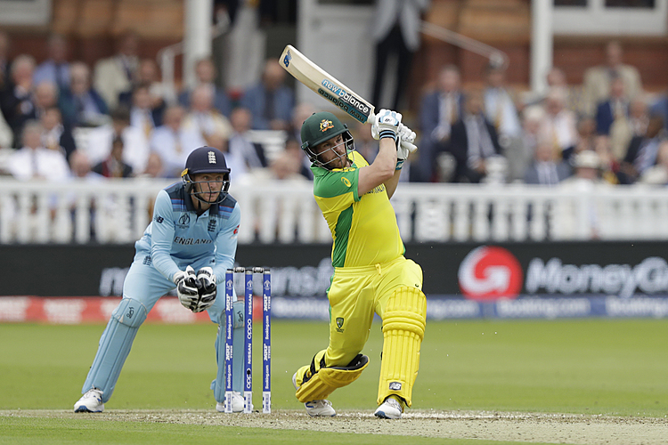 The Latest: Finch makes hundred at Lord's then out next ball