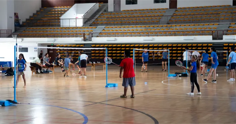 Badminton fun day attracts hundreds