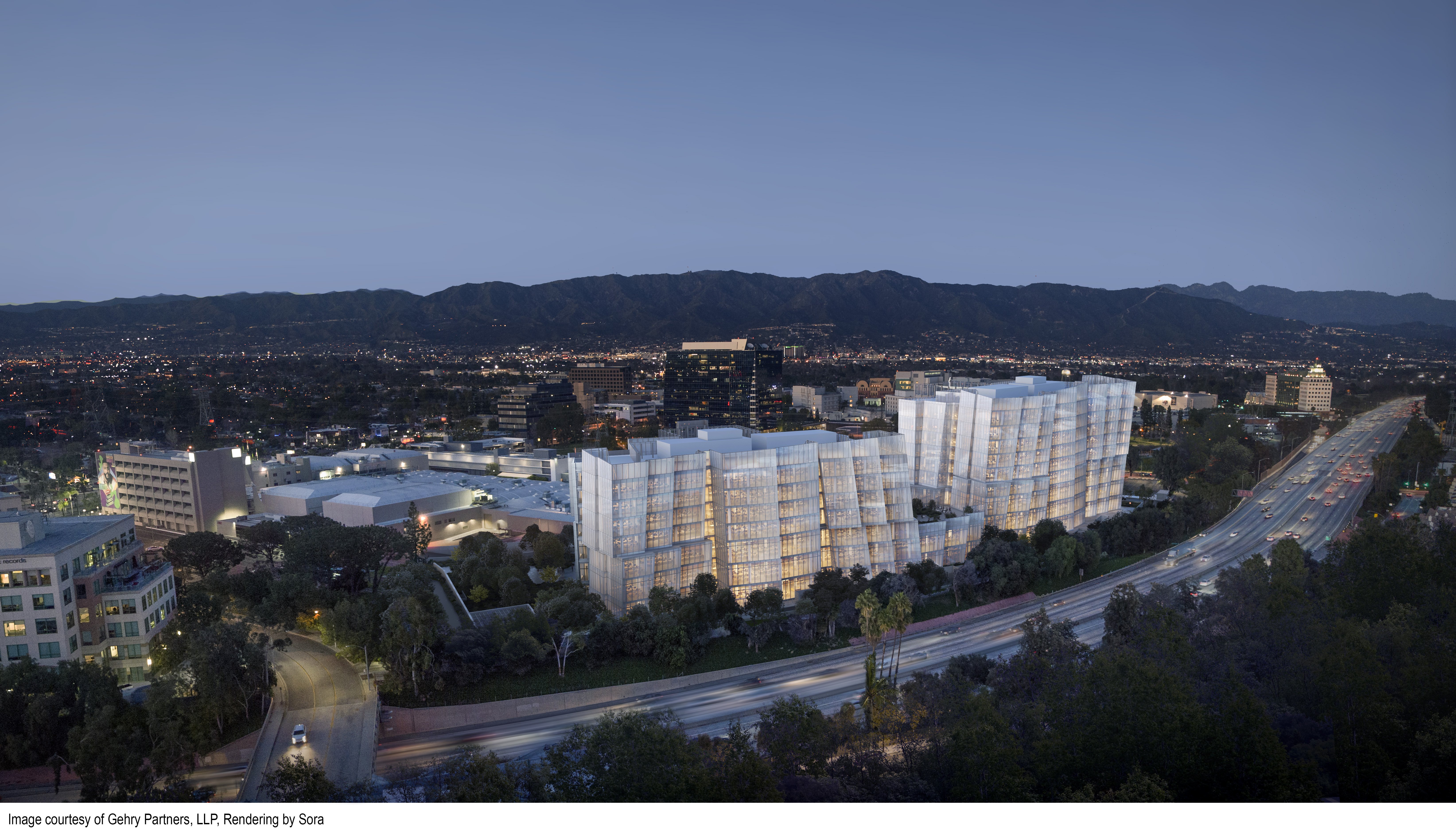 Warner Bros. Will Be Long-Term and Sole Tenant of New Iconic Frank Gehry Buildings Developed by Worthe Real Estate Group to Be Built in Burbank’s Media District