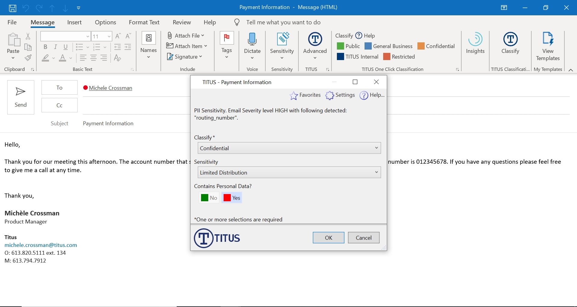 Titus Accelerator for Privacy Speeds Personal Data Risk Detection and Mitigation