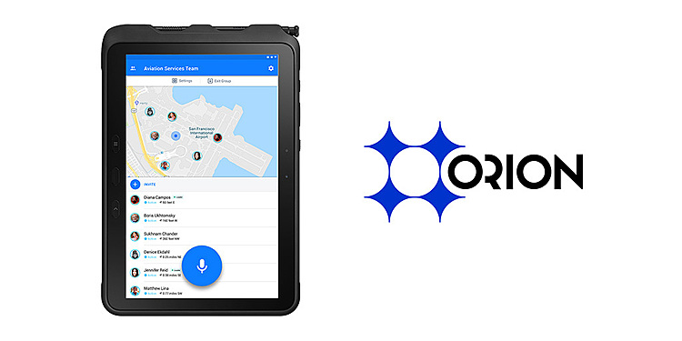 Orion and Samsung Collaborate to Deliver Enterprise Voice Services for the Mobile Workforce on Samsung’s Newest Ruggedized Business Tablet
