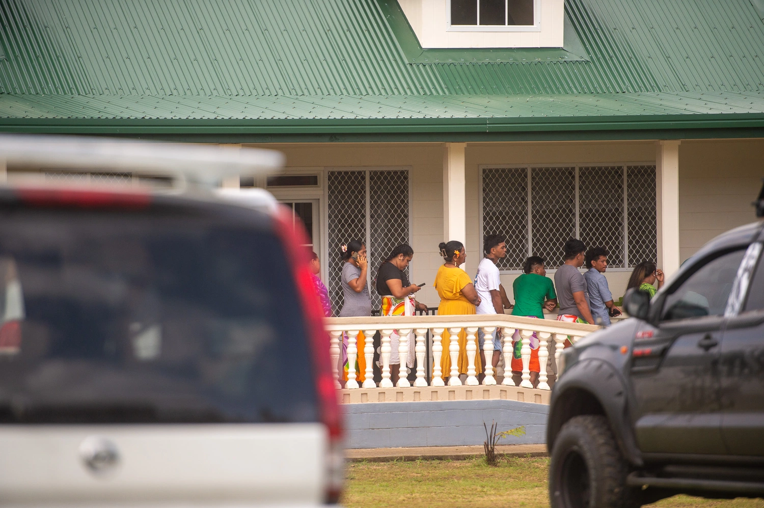 Lotofaga EFKS polling booth 