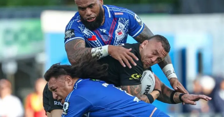 Toa Samoa come second best in tough match
