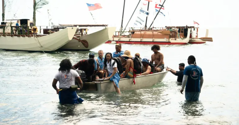 Guided by stars, Ngahiraka Mai Tawhiti arrives in Poutasi