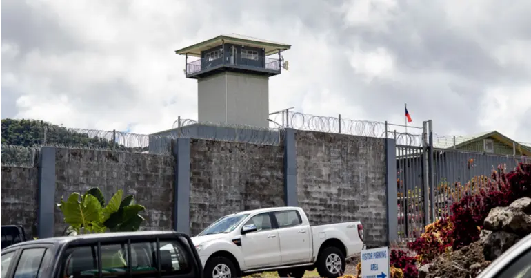 Prisoners cannot vote