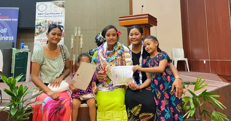 Lorraine takes a step towards a business ambition