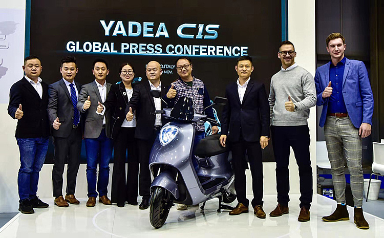 For indulgence in speed and passion… YADEA launched C1S at EICMA 2019