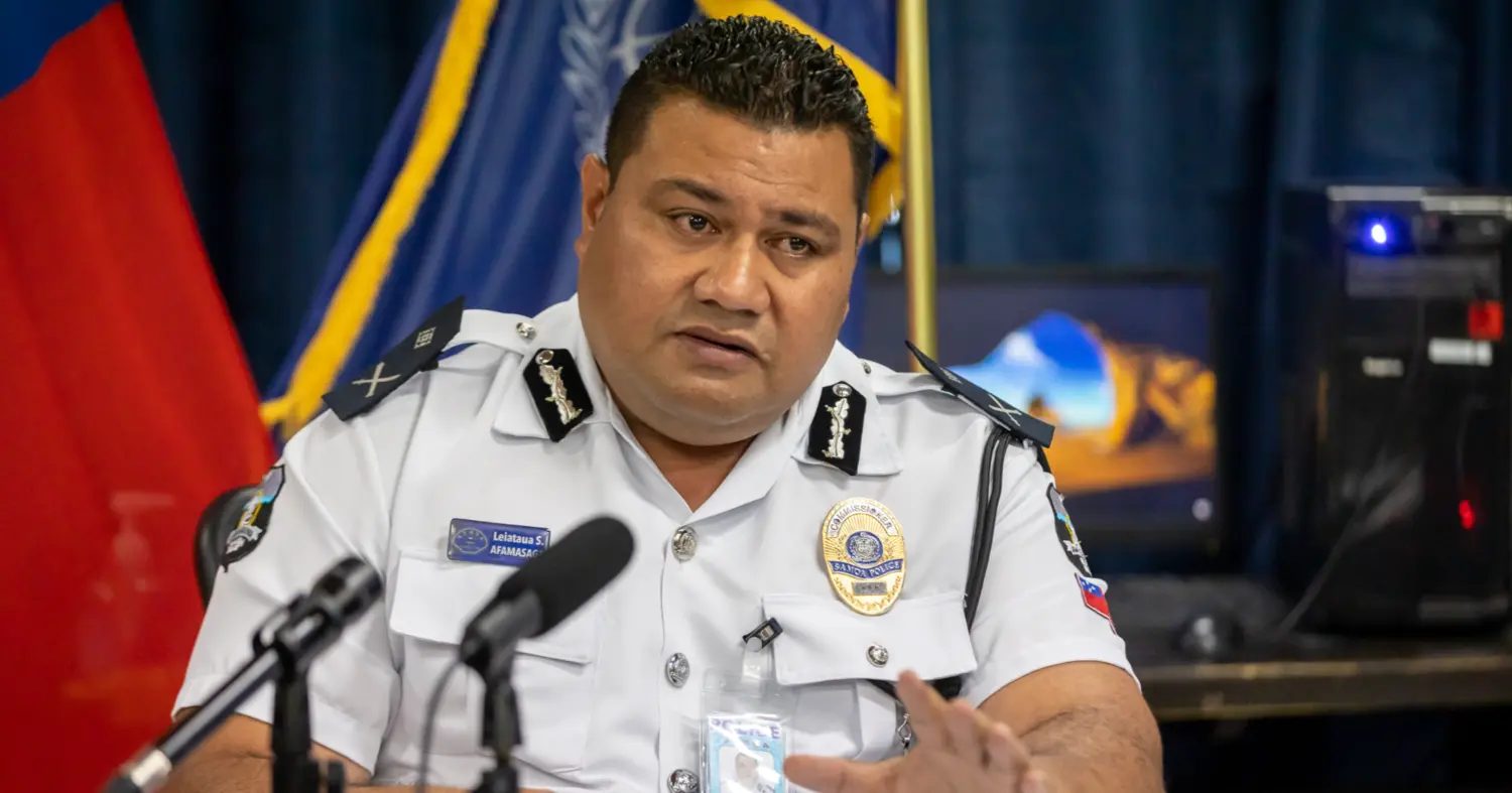 Festive season peaceful says Leiataua