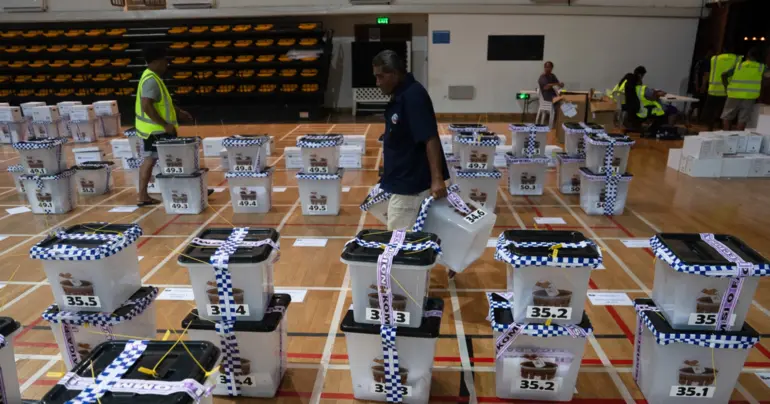 Four ballot boxes from Friday to be counted Monday