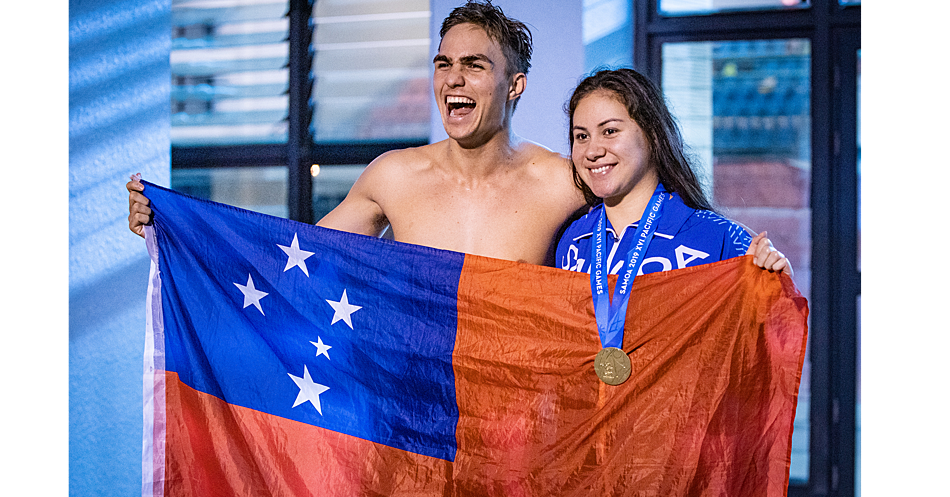 Samoa's Pacific Games golden boy strikes again 