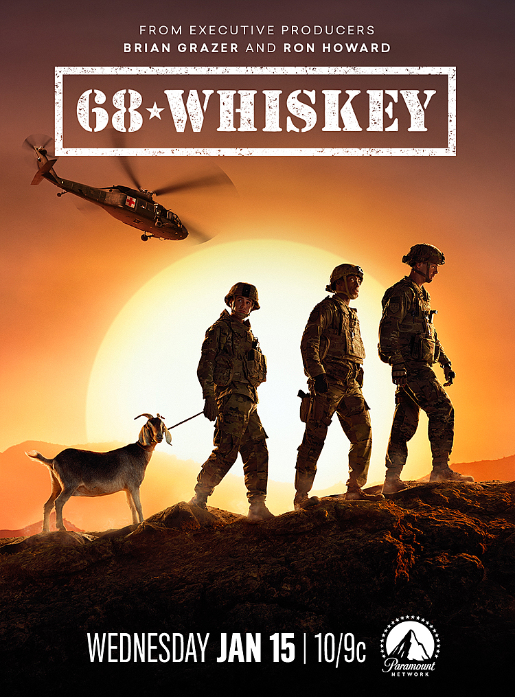 Paramount Network Releases Official Trailer for 68 Whiskey, a New Scripted Comedic Drama From Brian Grazer and Ron Howard’s Imagine Television Studios and CBS Television Studios Premiering on Wednesday, January 15 at 10:00 p.m. ET/PT