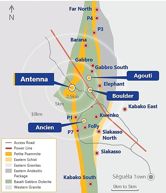 Roxgold Drill Program Returns 20 Metres at 28 GPT Gold in Ancien Deposit at Séguéla Gold Project