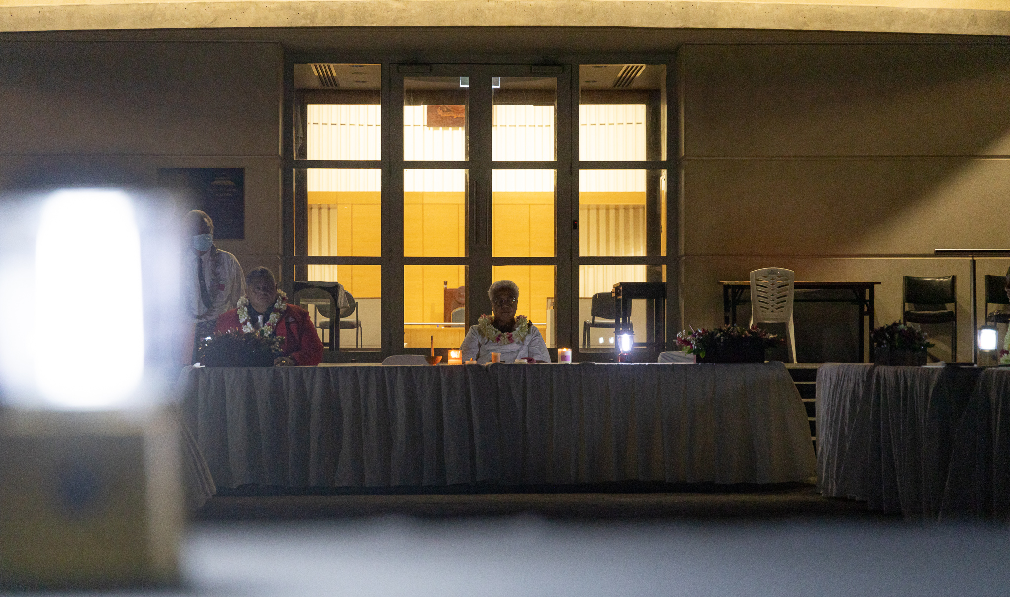 Ruling party marks "tent" swearing-in anniversary 