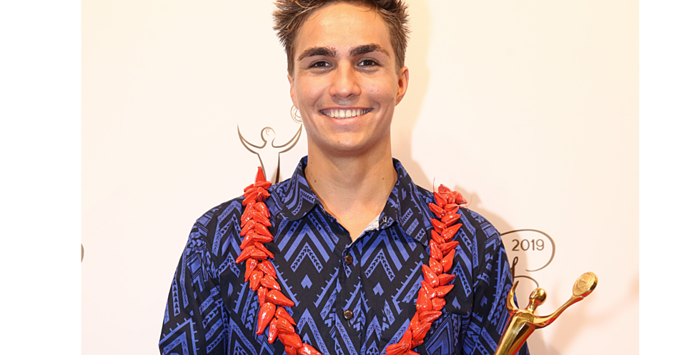 Brandon Schuster named  Oceania’s best male athlete 