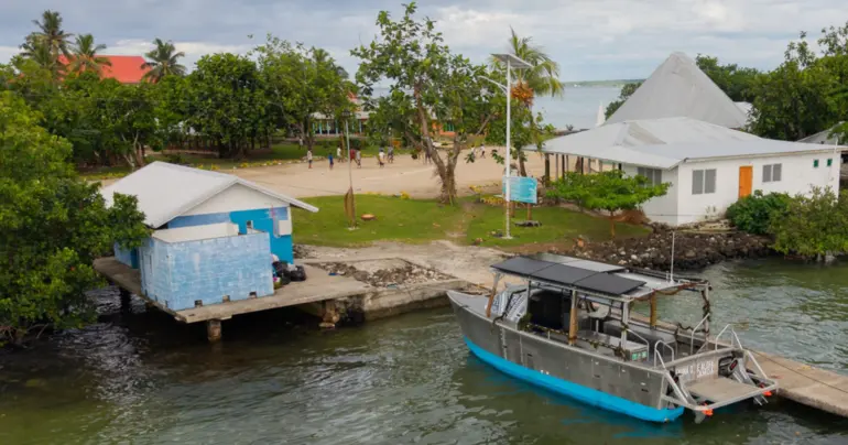Manono's new electric boats 