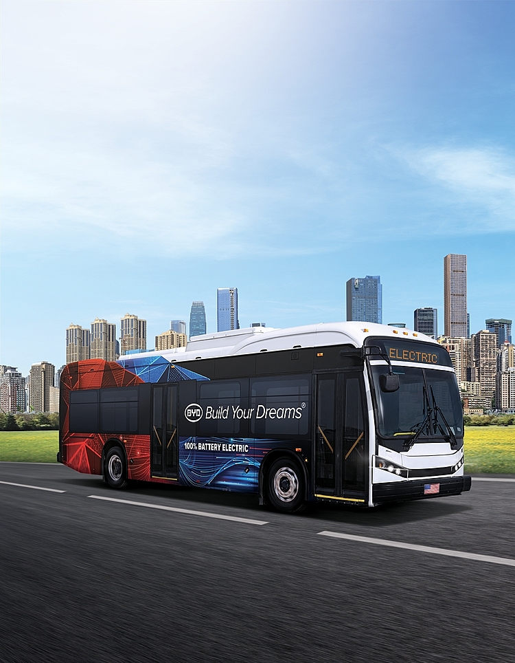 American-Made & All-New, BYD K8M 35-Foot Electric Bus Aces FTA Bus Reliability Test