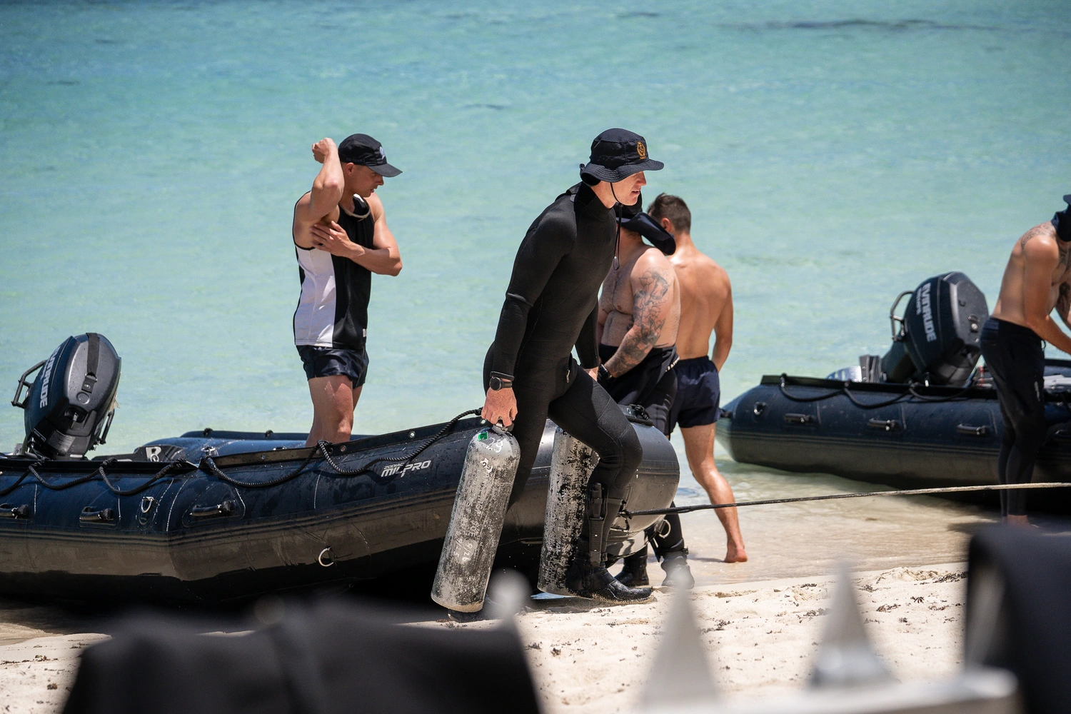 NZDF helps SROS in contamination test