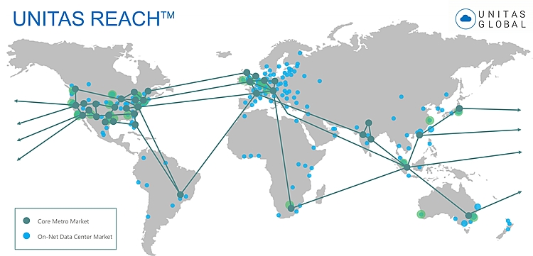 Unitas Global Launches First Purpose Built Network to Deliver Cloud Access from Edge to Everywhere