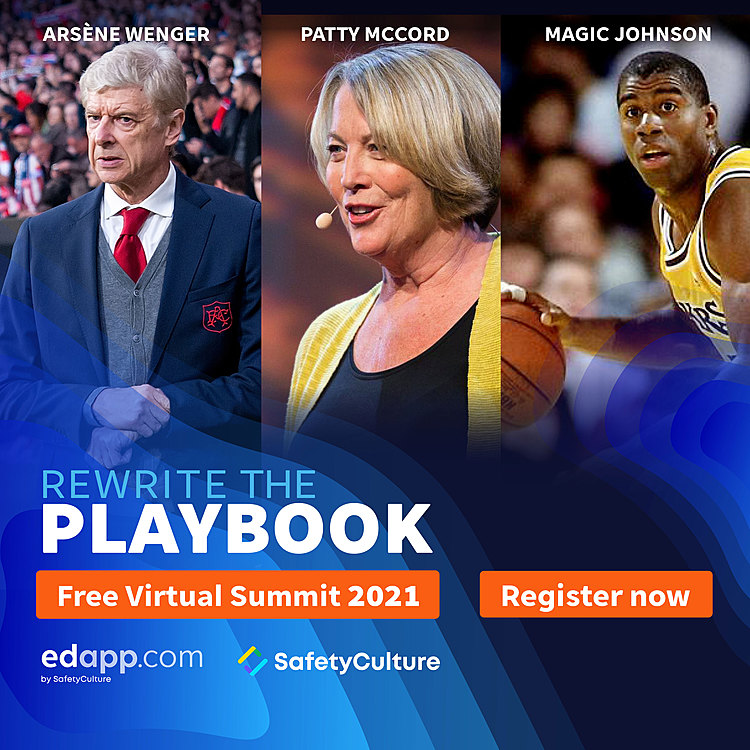 EdApp to Host Free Virtual Summit "Rewrite the Playbook," April 29 with Magic Johnson, Netflix’s Chief Talent Officer Patty McCord, and Iconic Soccer Manager Arsène Wenger