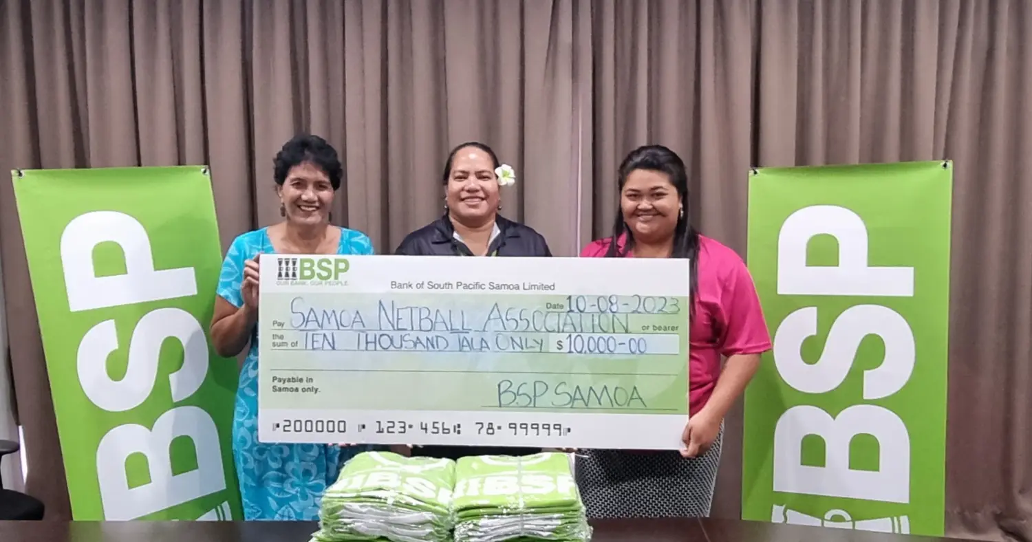 Samoa Observer | BSP backs Samoa Netball Cup Tournament