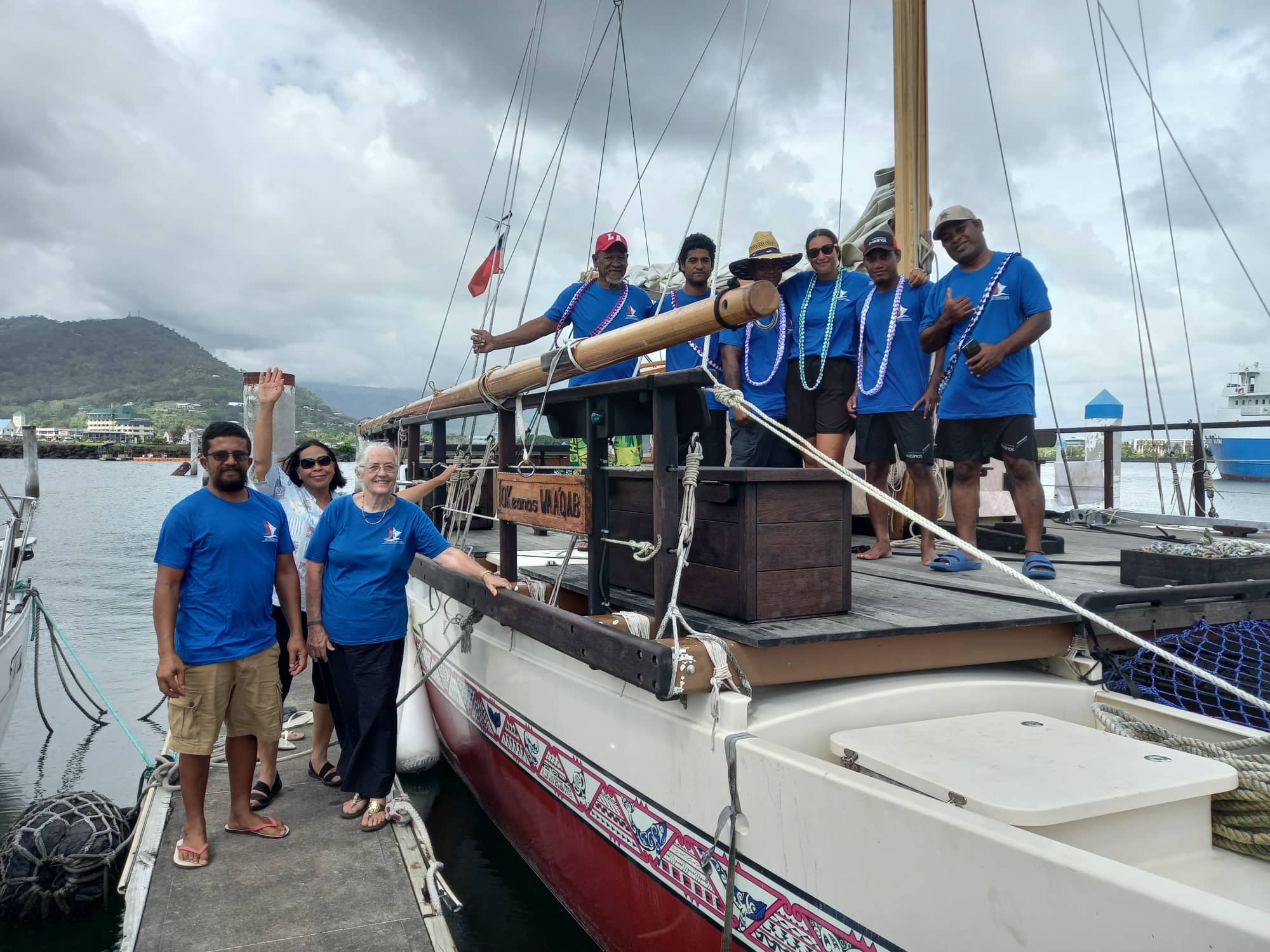 Samoa Observer Okeanos WaaQab sails to Cook Islands