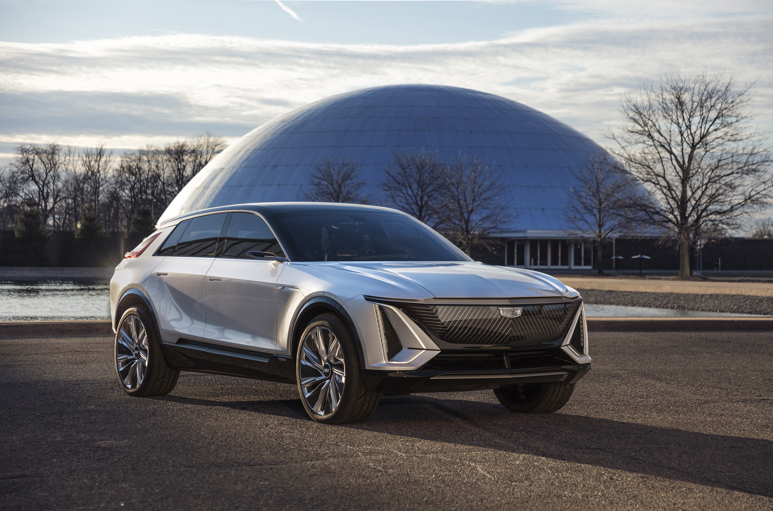 Cadillac says new electric SUV has features to take on Tesla