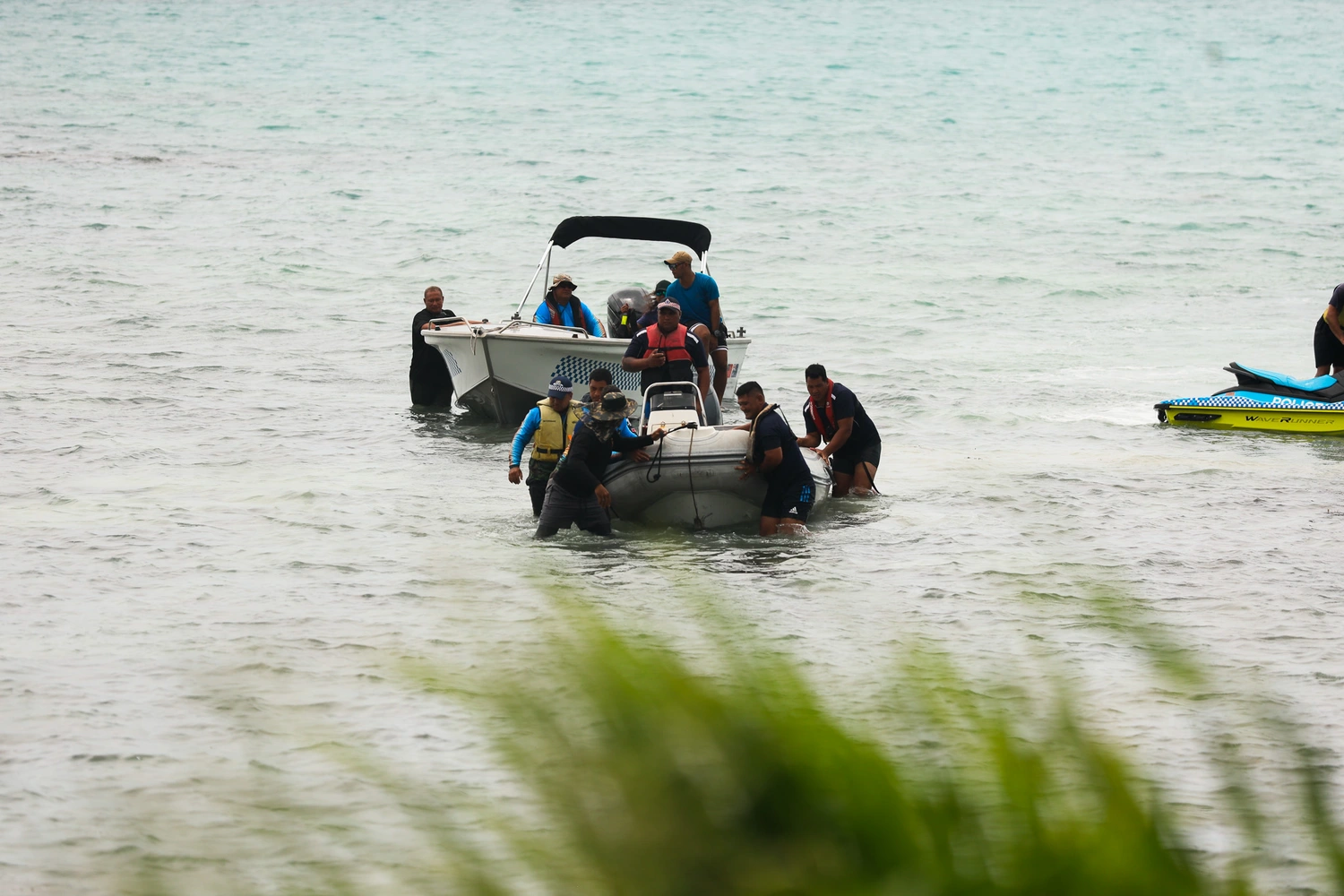 No lifejackets were worn by police says PM