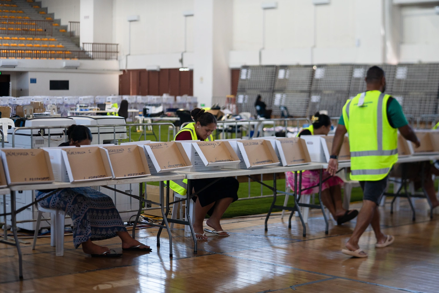 A considerable win, five women and one flip