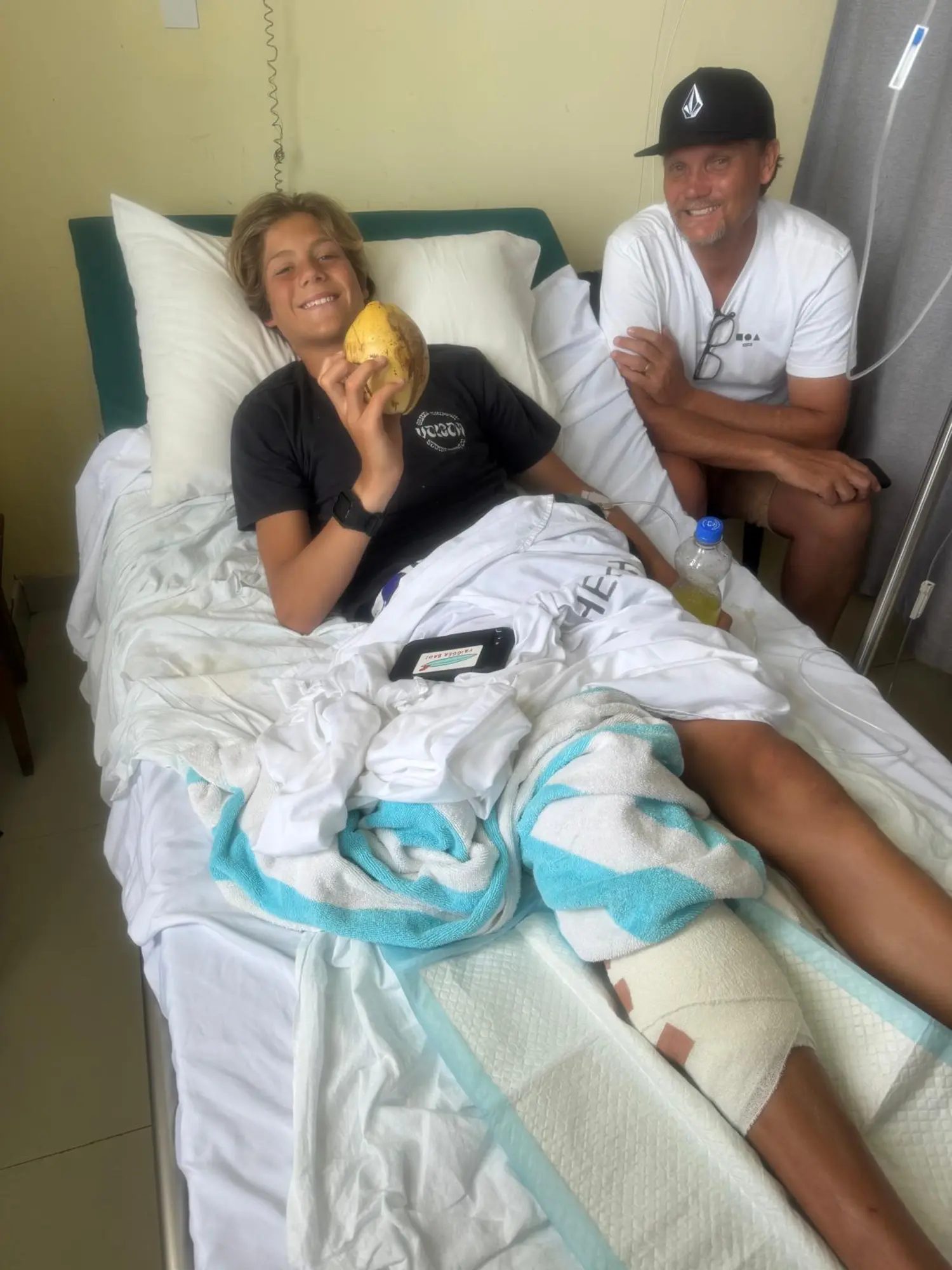 Shark attacks teen in Lalomanu