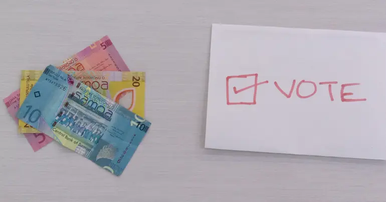Vote-buying and the future of Samoa