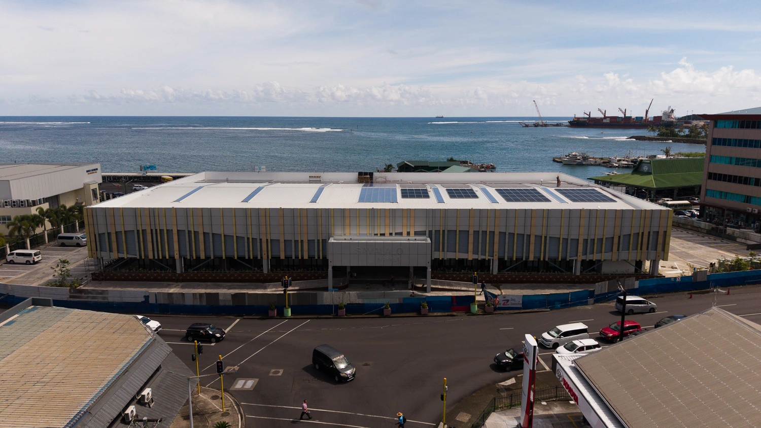 Finished Savalalo Market different from initial design