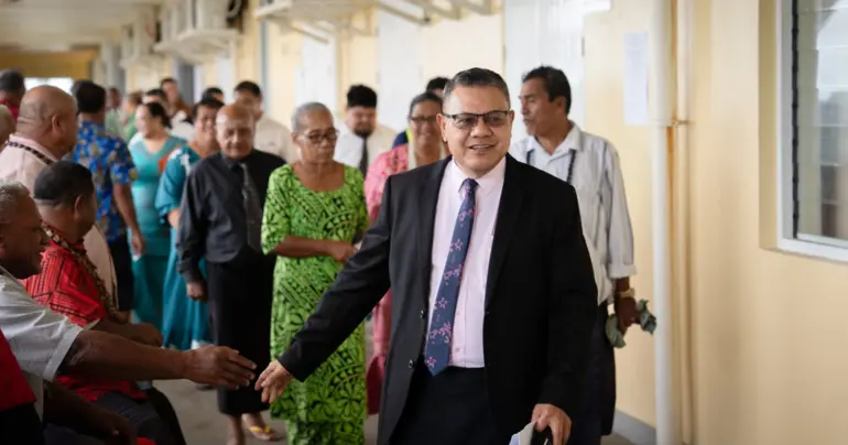 The interesting case of the Faleata No.2 district council chair