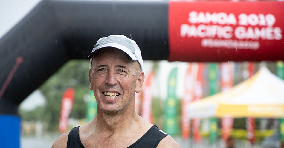 62-year-old athlete encourages people to exercise