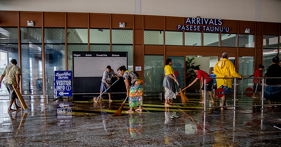 Flooded Faleolo raises planning questions 