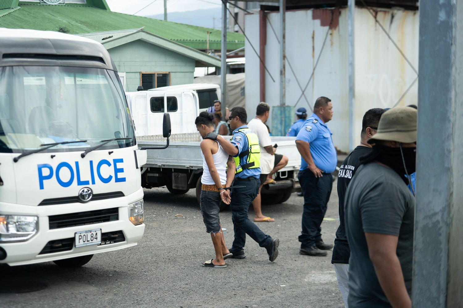 Seven arrested at Savalalo Fish Market in drug raid