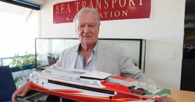 Designer says ferry will be on schedule