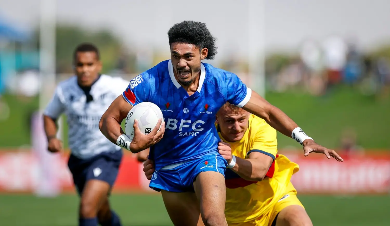 Manu Samoa 7s head to semis, Manusina play for fifth in Dubai