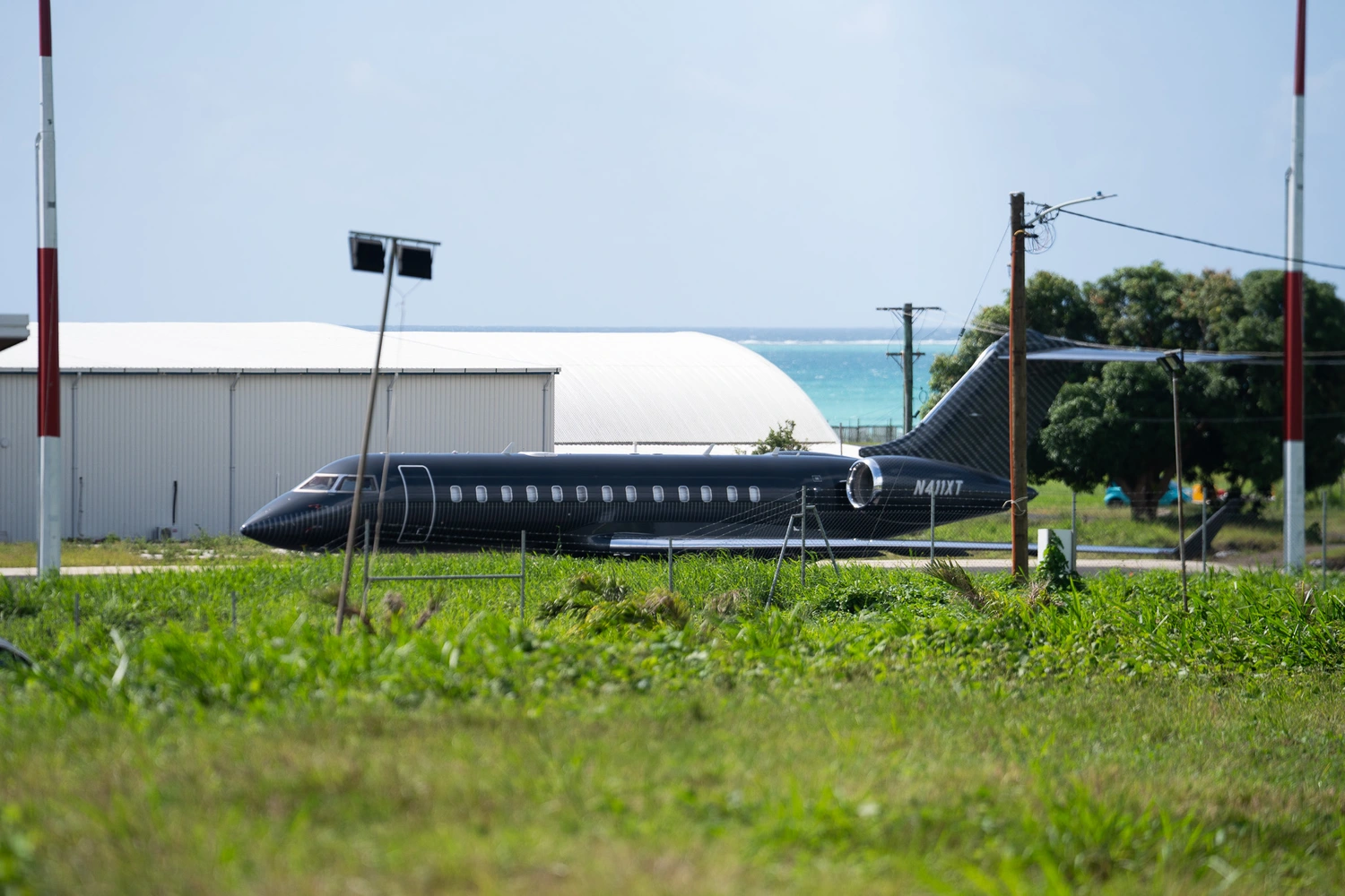 Private jet fulfilled clearance requirements