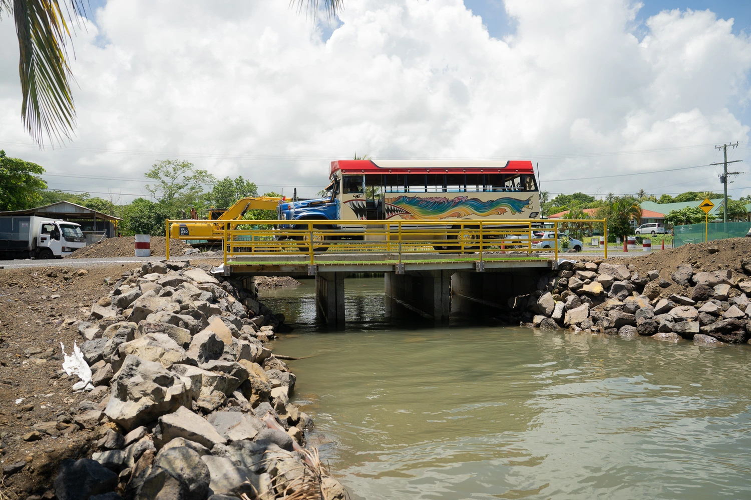 Afega and Malie bridge works start, eight months to finish