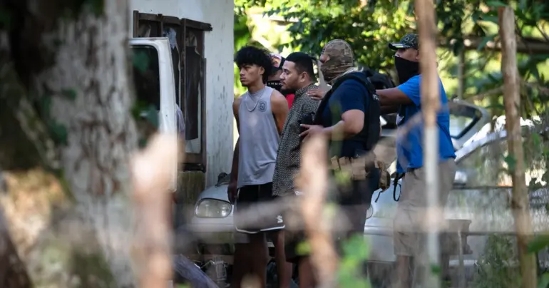 Three arrested in Alafua raid