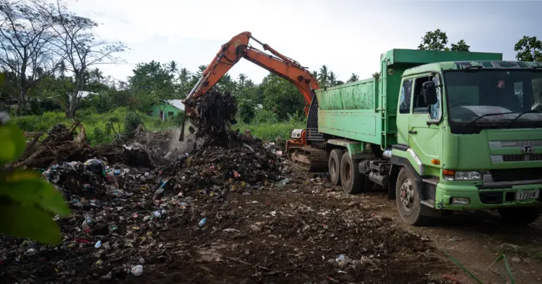 Toamua-Uta dump cleared, residents not in collection plan
